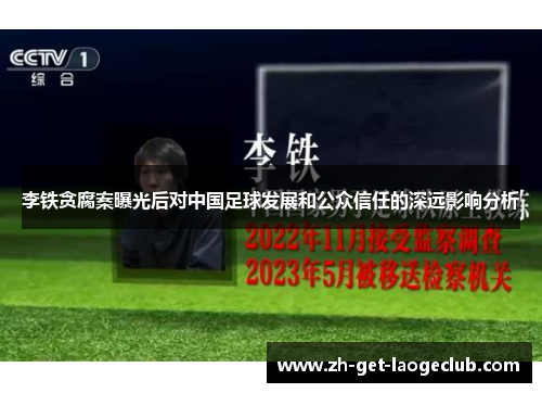 李铁贪腐案曝光后对中国足球发展和公众信任的深远影响分析